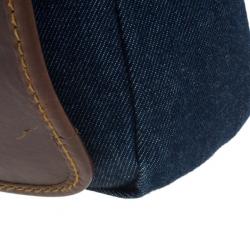 مملوكة مسبقًا Dolce and Gabbana Denim Messenger Bag