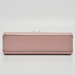 Pre Owned Dolce & Gabbana Pink Leather And Snakeskin DG Millenials Crossbody Bag