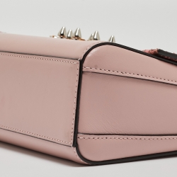 Pre Owned Dolce & Gabbana Pink Leather And Snakeskin DG Millenials Crossbody Bag