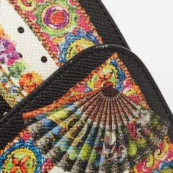 Pre Owned حقيبة دولتشي أند غابانا ميس سيسيلي تشوس لوف متوسطة بيد علوية جلد أحمر