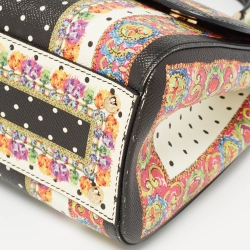 Pre Owned حقيبة دولتشي أند غابانا ميس سيسيلي تشوس لوف متوسطة بيد علوية جلد أحمر