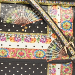 Pre Owned حقيبة دولتشي أند غابانا ميس سيسيلي تشوس لوف متوسطة بيد علوية جلد أحمر