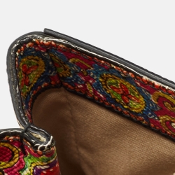 Pre Owned حقيبة دولتشي أند غابانا ميس سيسيلي تشوس لوف متوسطة بيد علوية جلد أحمر