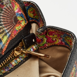 Pre Owned حقيبة دولتشي أند غابانا ميس سيسيلي تشوس لوف متوسطة بيد علوية جلد أحمر