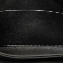 Pre Owned Dolce & Gabbana Black Quilted Nappa Leather Large Devotion Shoulder Bag
