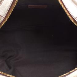Dolce and Gabbana Silver Leather Miss Easy Way Boston Bag