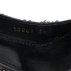 Pre Owned Dolce and Gabbana Bronze Sequin Pumps Size 38