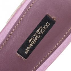 مملوكة مسبقًا سلايد دولتشي أند غابانا صوفيا منقوش دانتيل أسود مقاس 39.5