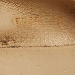 مملوكة مسبقًا Dolce & Gabbana Brown/Black Leopard Print Coated Canvas and Patent Ballet Flats Size 40