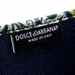 Pre Owned حافظة جواز سفر دولتشي أند غابانا طباعة موردة متعددة الألوان