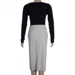 مملوكة مسبقًا Donna Karan Grey Tube Skirt S