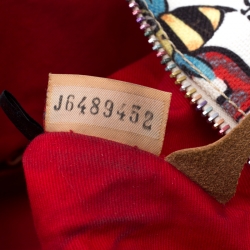 Dooney & Bourke Multicolor Bumble Bee Canvas Satchel