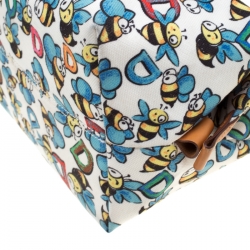 Dooney & Bourke Multicolor Bumble Bee Canvas Satchel