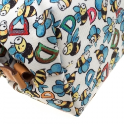Dooney & Bourke Multicolor Bumble Bee Canvas Satchel