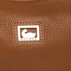 Dooney & Bourke Tan Pebbled Leather Hobo 