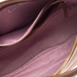 Dooney & Bourke Tan Pebbled Leather Hobo 