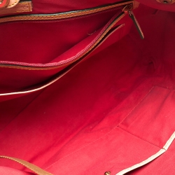 Dooney and Bourke Multicolor Floral Print Coated Canvas Shopper Tote