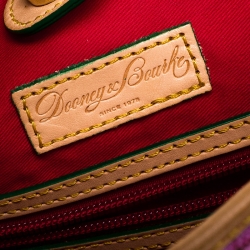 Dooney and Bourke Multicolor Floral Print Coated Canvas Shopper Tote