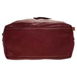 Dooney and Bourke Burgandy Leather Shoulder Bag