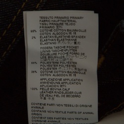 Pre Owned Dsquared2 Indigo Dark Wash Faded Effect Distressed Evergreen Denim Jeans M