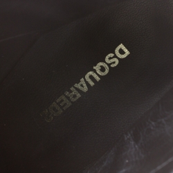 Pre Owned Dsquared2 Black Leather Babe Wire Pointed Toe Ankle Boots Size 36