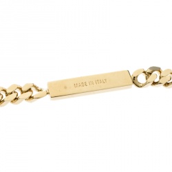 DSquared2 Barbed Wire Crystal Gold Tone Pendant Necklace