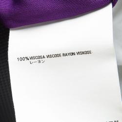 Dsquared2 Purple Sleeveless Backless Draped Dress M