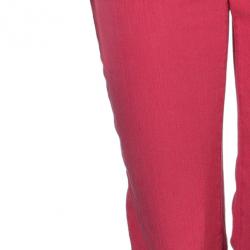 Pre Owned Dsquared2 Red Skinny Jeans M
