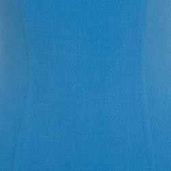 Pre Owned DSquared2 Powder Blue Wool Fitted Sleeveless Sheath Dress S 