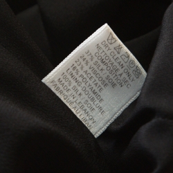 Pre Owned Elie Saab Black Embellished Silk Blend Evening Gown M