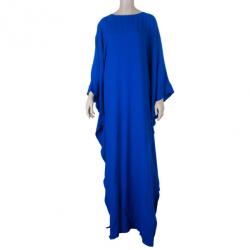 Elie Saab Georgette Long Kaftan L