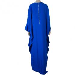 Elie Saab Georgette Long Kaftan L