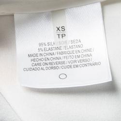 Pre Owned Elie Tahari Multicolor Sleeveless Silk Top XS