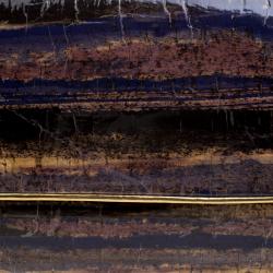 Pre Owned Elie Tahari Multicolored Patent Leather Clutch