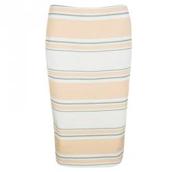 Elizabeth and James Striped Aisling Pencil Skirt S