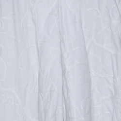 Elizabeth and James White Cotton Denali Maxi Dress S 