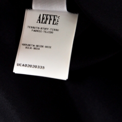 Pre Owned بلوزة إيمانويل أونغارو دانتيل مونوكرومي مورد مفرغ S