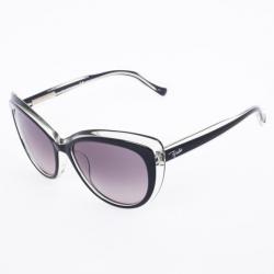 Pre Owned Emilio Pucci 721S Black Crystal Cat Eye Womens Sunglasses