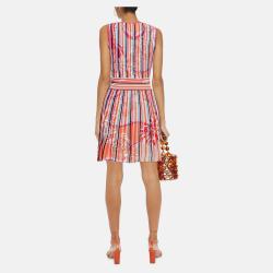 Pre Owned Emilio Pucci Virgin Wool Mini Dress M