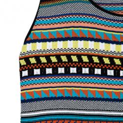 Pre Owned Emilio Pucci Printed Sleeveless Top L