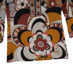 مملوكة مسبقًا Emilio Pucci Printed Silk Shirt S