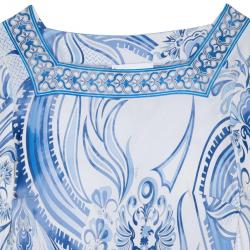 Pre Owned Emilio Pucci Printed Dress M