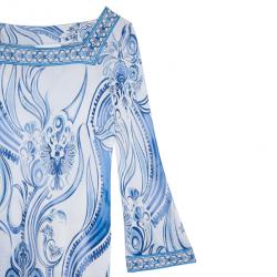 Pre Owned Emilio Pucci Printed Dress M