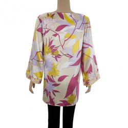 Emilio Pucci Silk Printed Top M