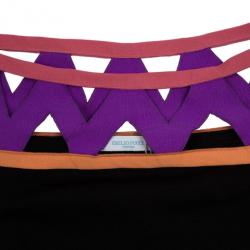 مملوكة مسبقًا Emilio Pucci Black Color Block Dress M