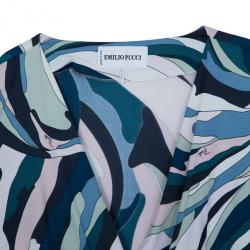 مملوك�ة مسبقًا Emilio Pucci Multicolor Abstract Print Dress M