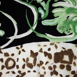 Pre Owned Emilio Pucci Printed Jersey Top M