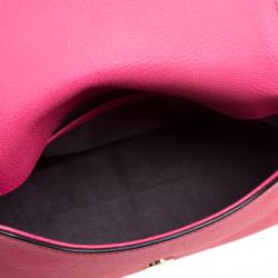 Emilio Pucci Pink Leather Chain Shoulder Bag