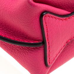 Emilio Pucci Pink Leather Chain Shoulder Bag