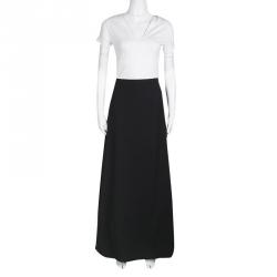 Pre Owned Emporio Armani Black Gonna Maxi Skirt L